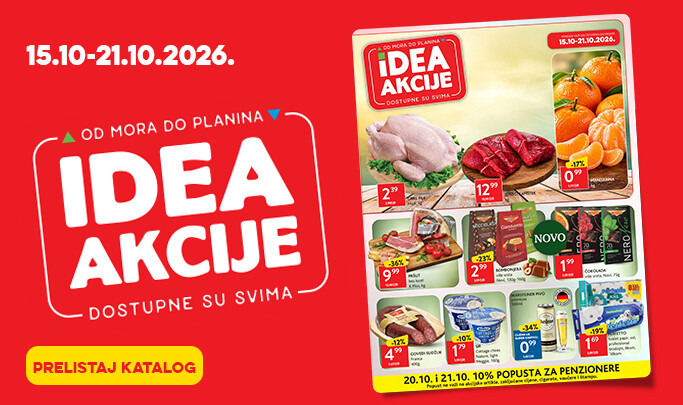 Redovna akcija 15.10-21.10.