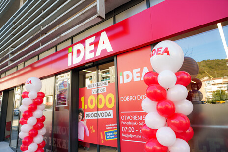 IDEA Budva Rozino: Moderan ambijent, unaprijeđena ponuda i brža kupovina