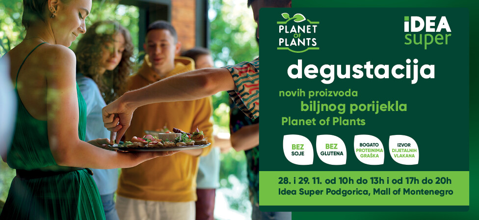 Planet of Plants - Degustacija proizvoda biljnog porijekla