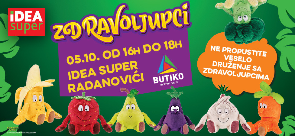 Druženje sa Zdravoljupcima u IDEI Super u Radanovićima