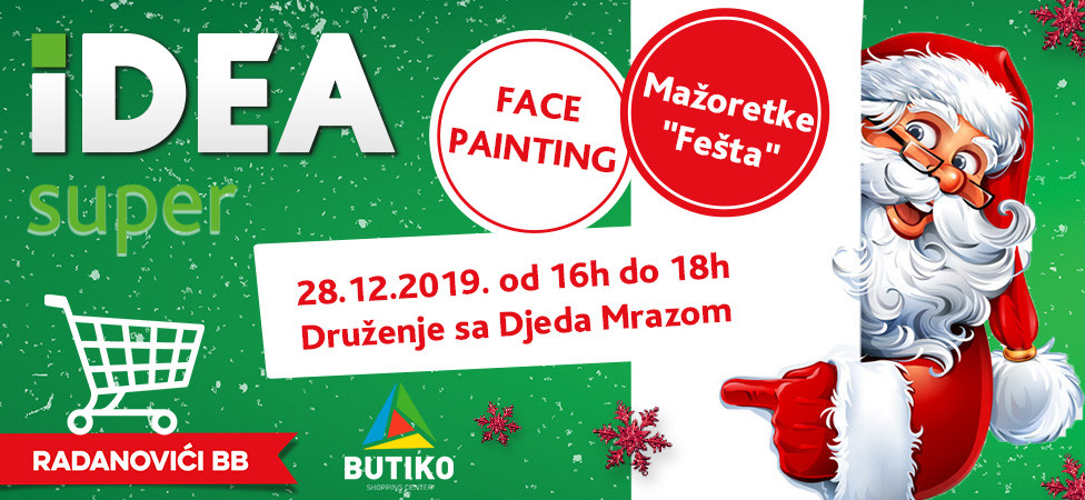 IDEA Druženje sa Djeda Mrazom u Radanovićima 28.12.