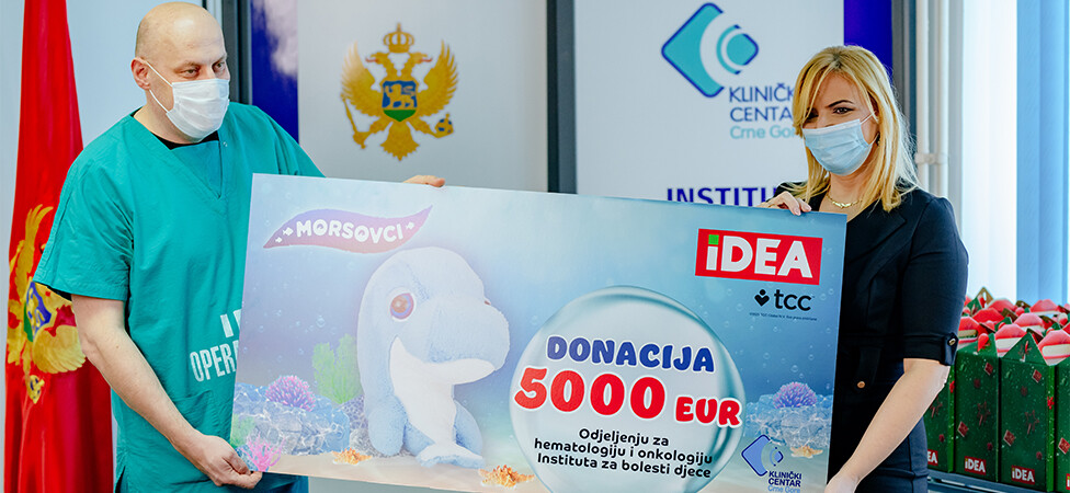 IDEA uručila vrijednu donaciju Institutu za bolesti djece