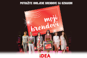 „MOJI BRENDOVI“ U IDEA PRODAVNICAMA