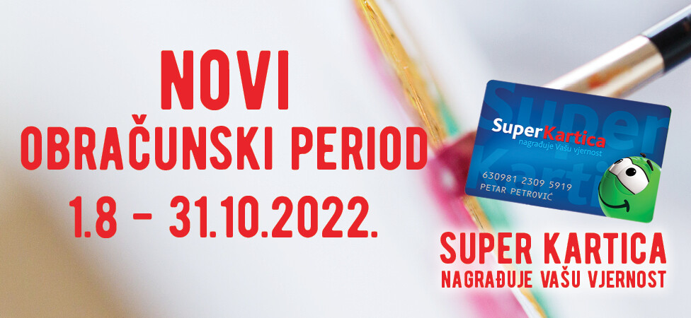 Novi obračunski period Super Kartice