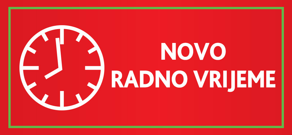 Novo radno vrijeme