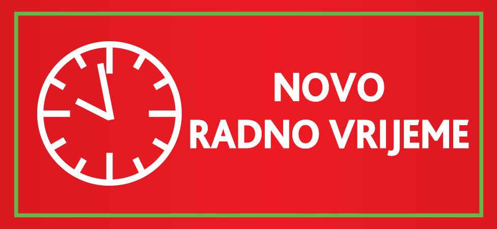 Novo radno vrijeme