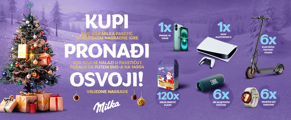 Novogodišnja Milka čarolija 