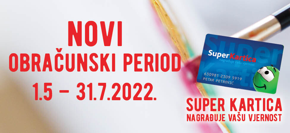 Počeo je novi obračunski period Super Kartice