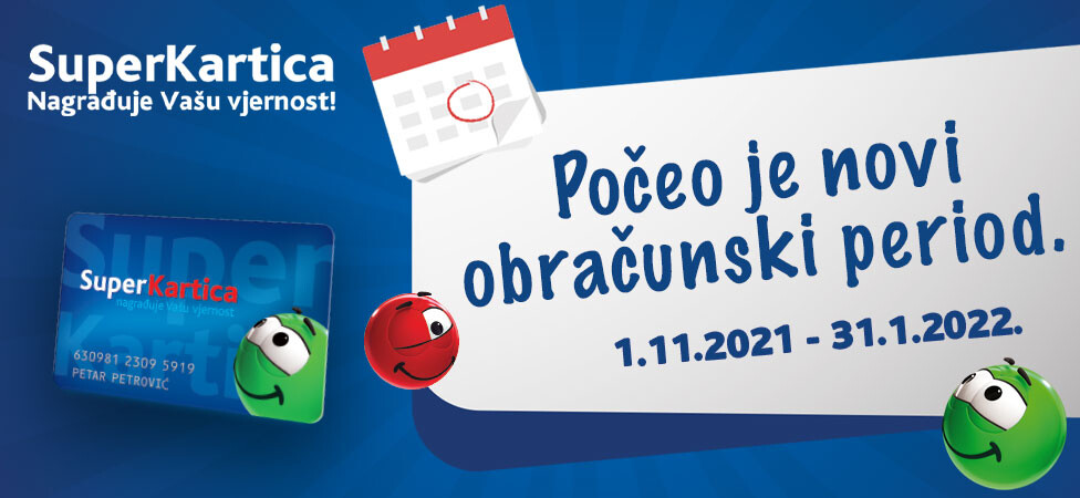 Počeo je novi obračunski period