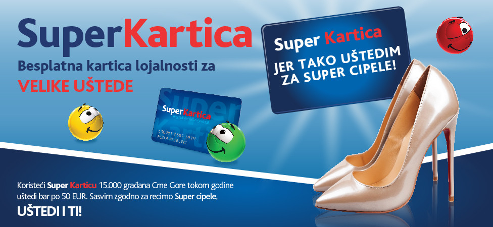 Uštedi i ti uz Super Karticu u IDEA prodavnicama!